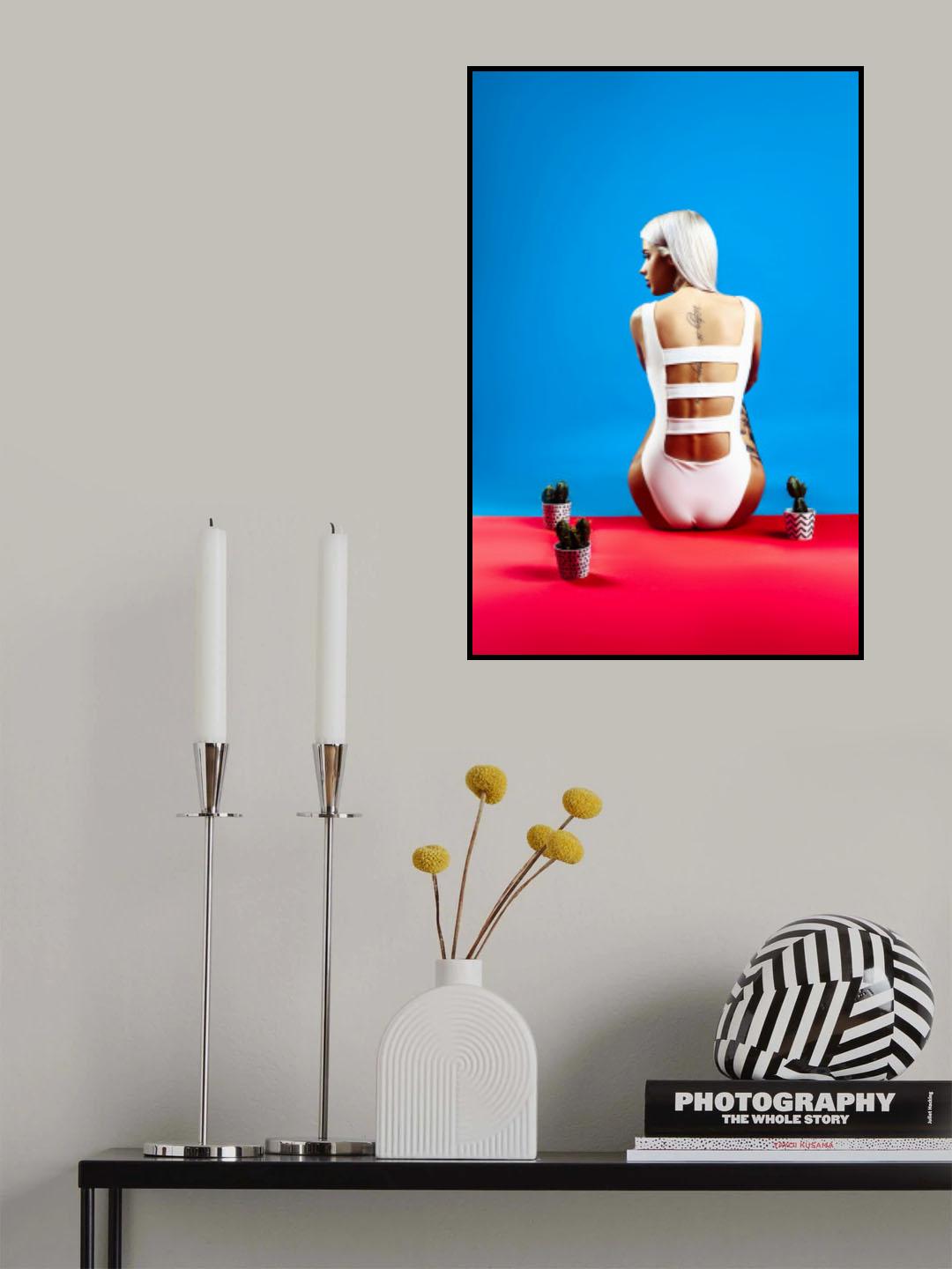 Swim out Poster och Canvastavla