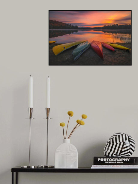 Glory Sunrise Poster och Canvastavla