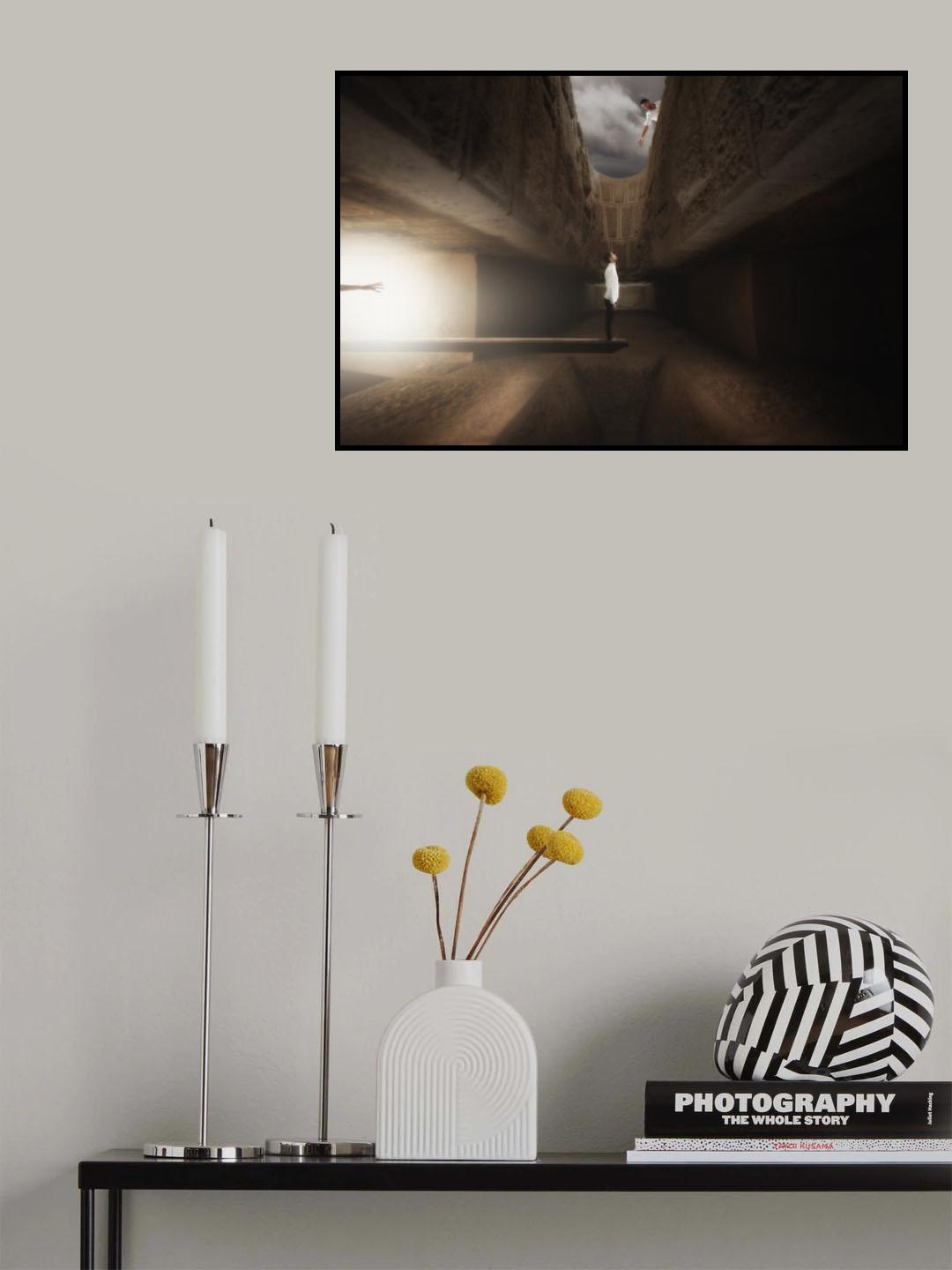Fear Poster och Canvastavla