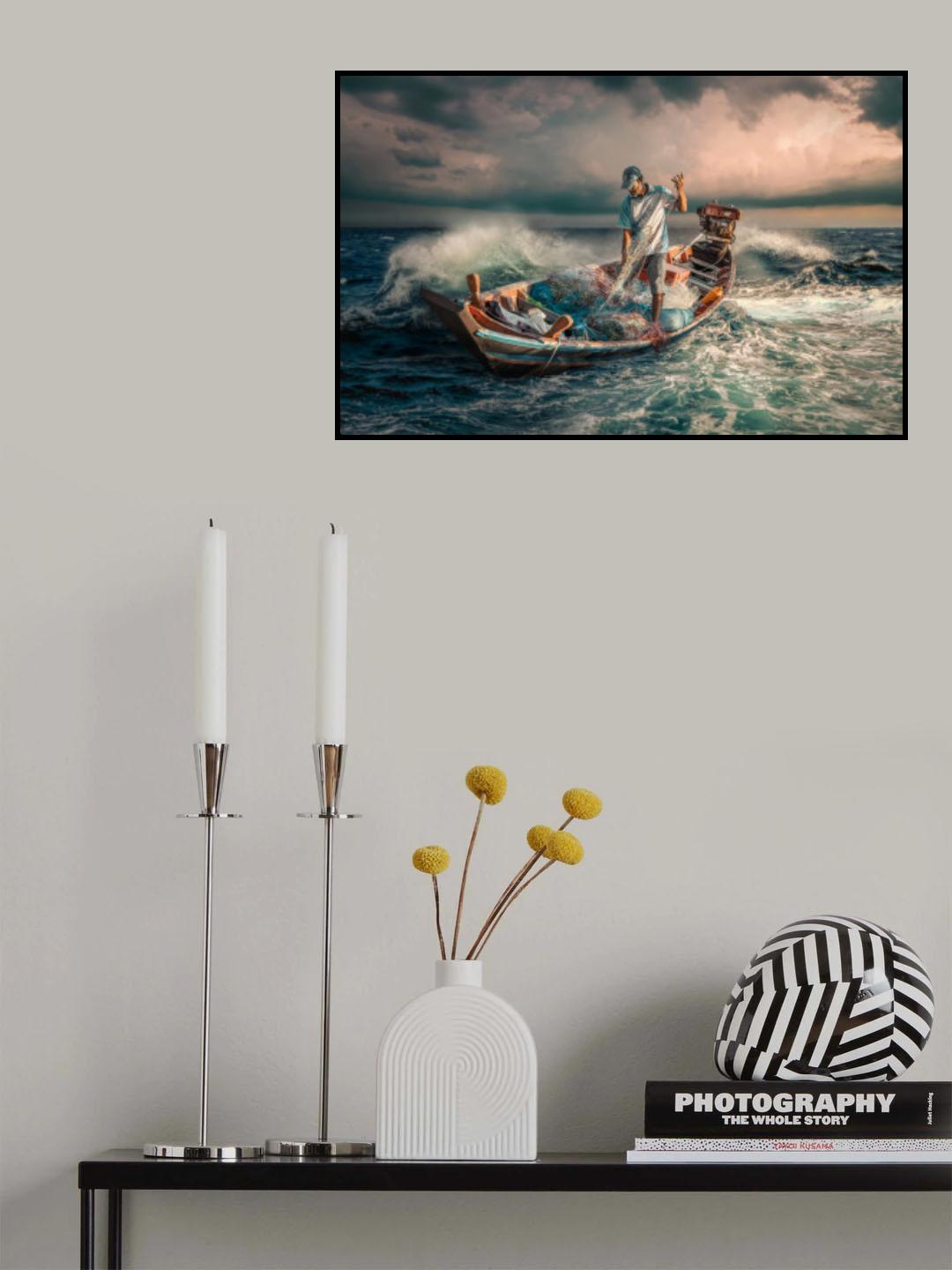 ThaiFisherman Poster och Canvastavla