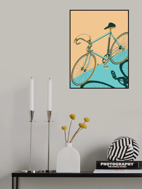 Isometric Bicycle Poster och Canvastavla