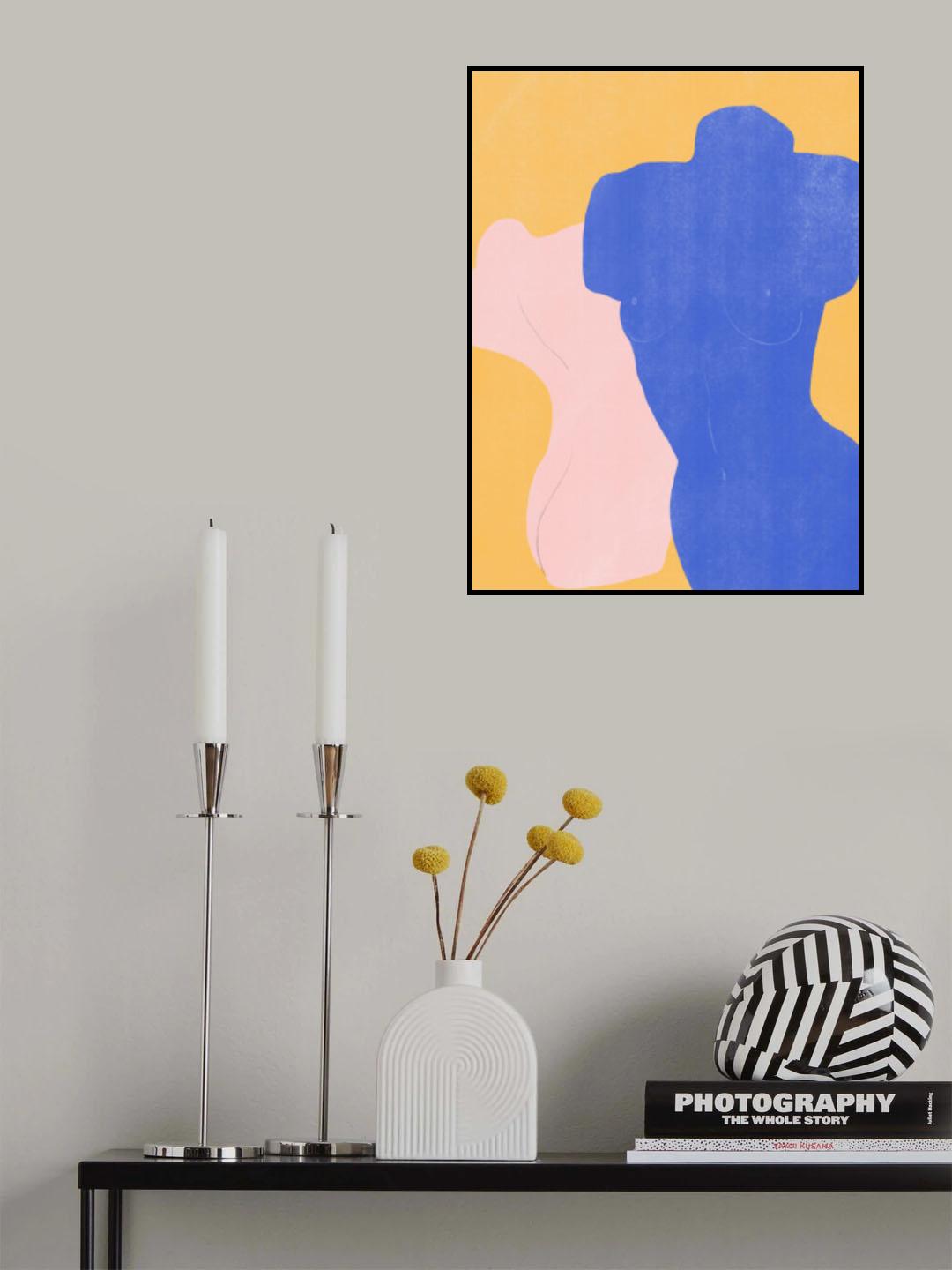 Mannequin Composition Poster och Canvastavla
