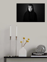 Lady in black Poster och Canvastavla