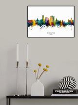 Kingston Canada Skyline Poster och Canvastavla
