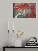 Endangered Natural Red Poster och Canvastavla