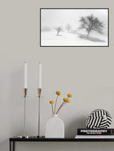 A melancholy foggy day. Poster och Canvastavla