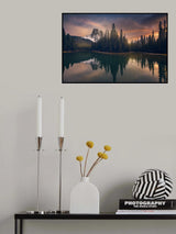 Emerald  Lake, Canada Poster och Canvastavla