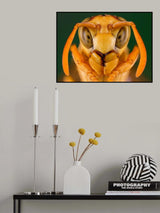 "Yellow Paper Wasp" Poster och Canvastavla
