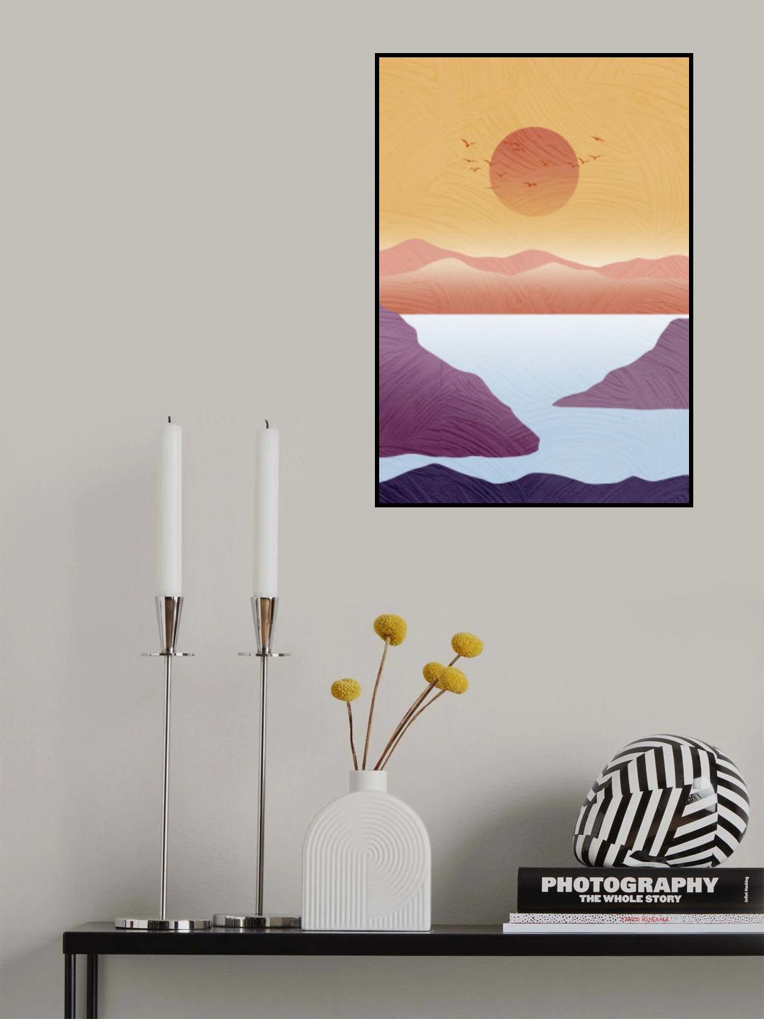 Golden River Poster och Canvastavla