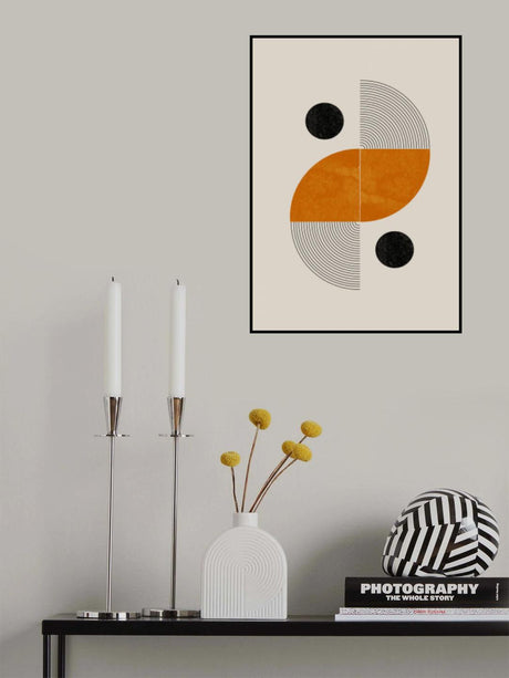 Retro Shape Poster och Canvastavla