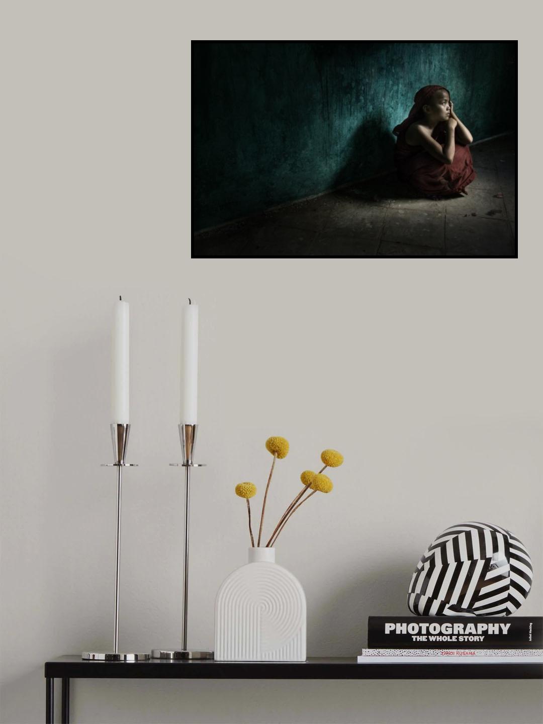 Contemplation Poster och Canvastavla
