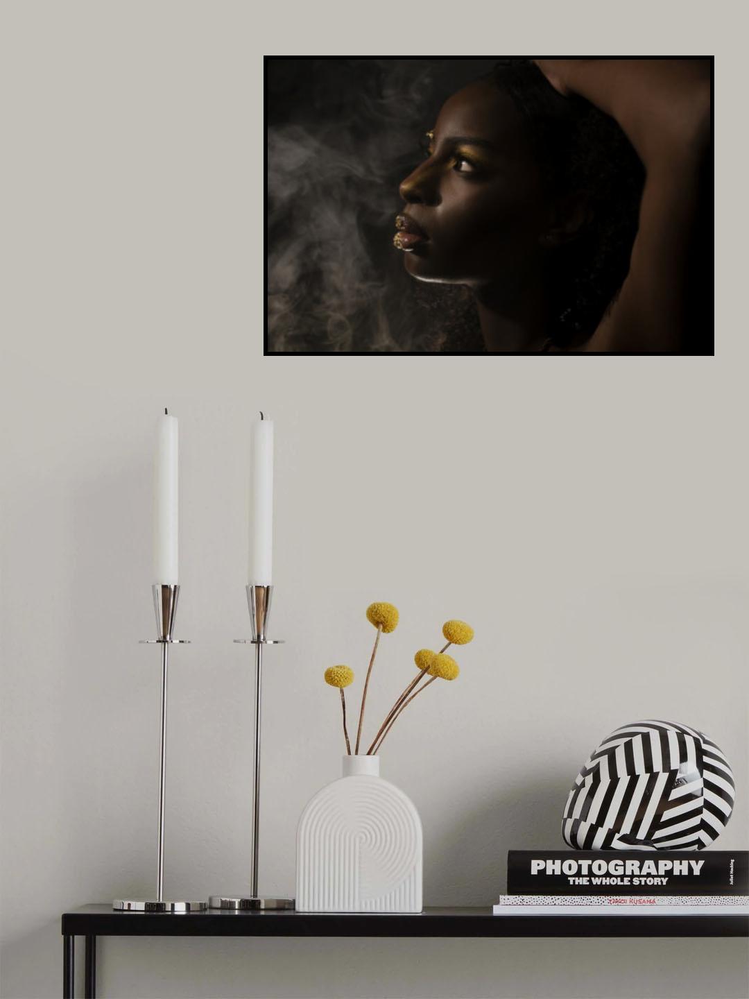 Golden Poster och Canvastavla