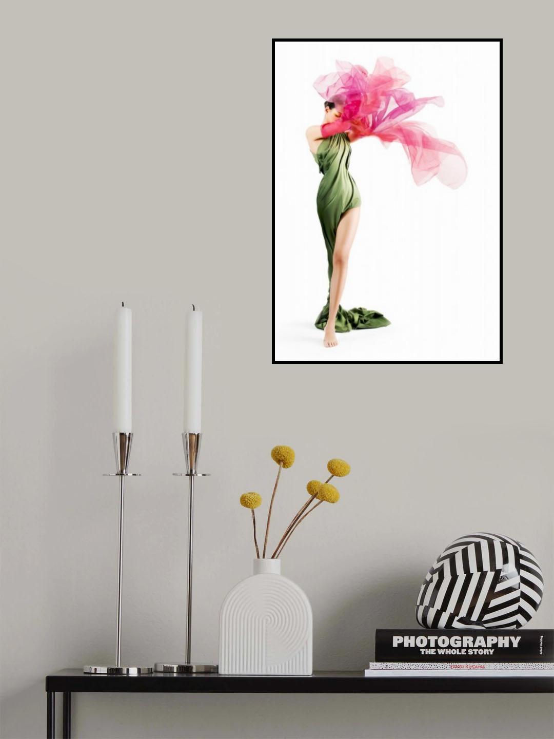 Flower Poster och Canvastavla