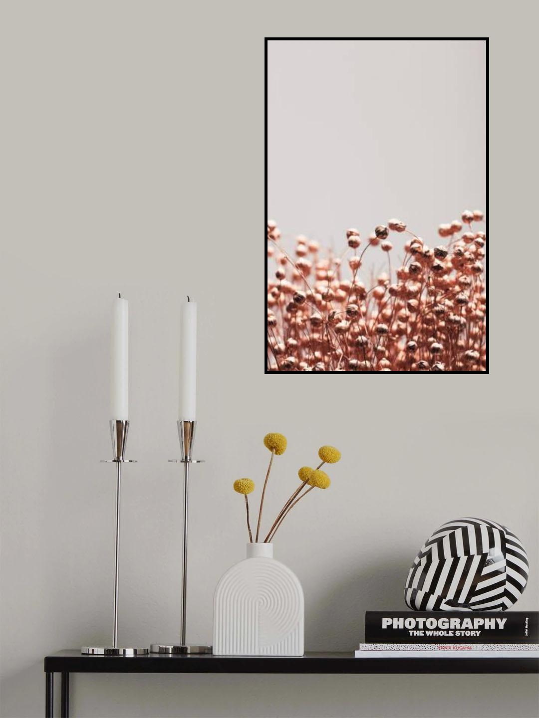 Dried Grass Copper 04 Poster och Canvastavla