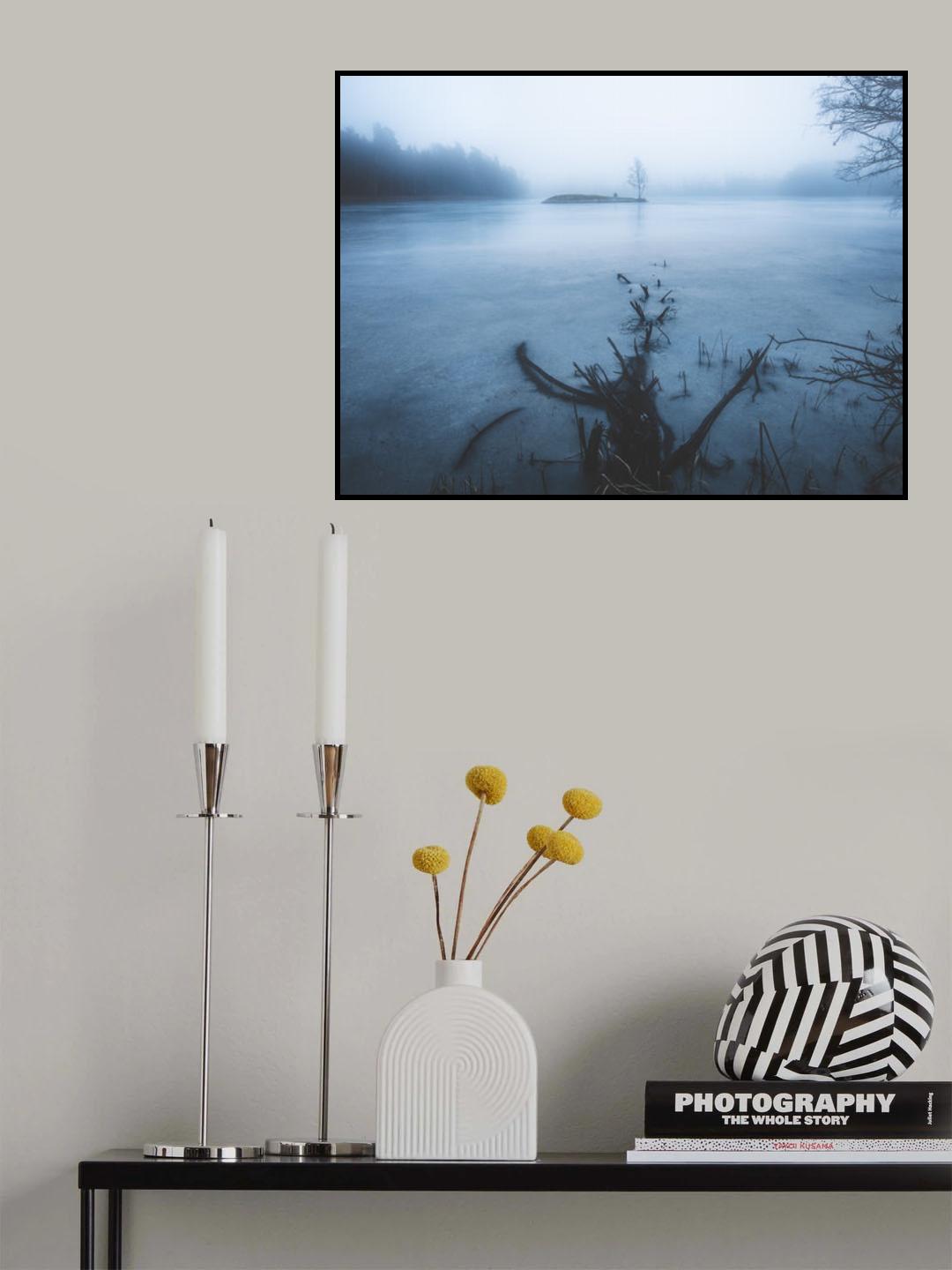 Dead tree vs alive tree Poster och Canvastavla