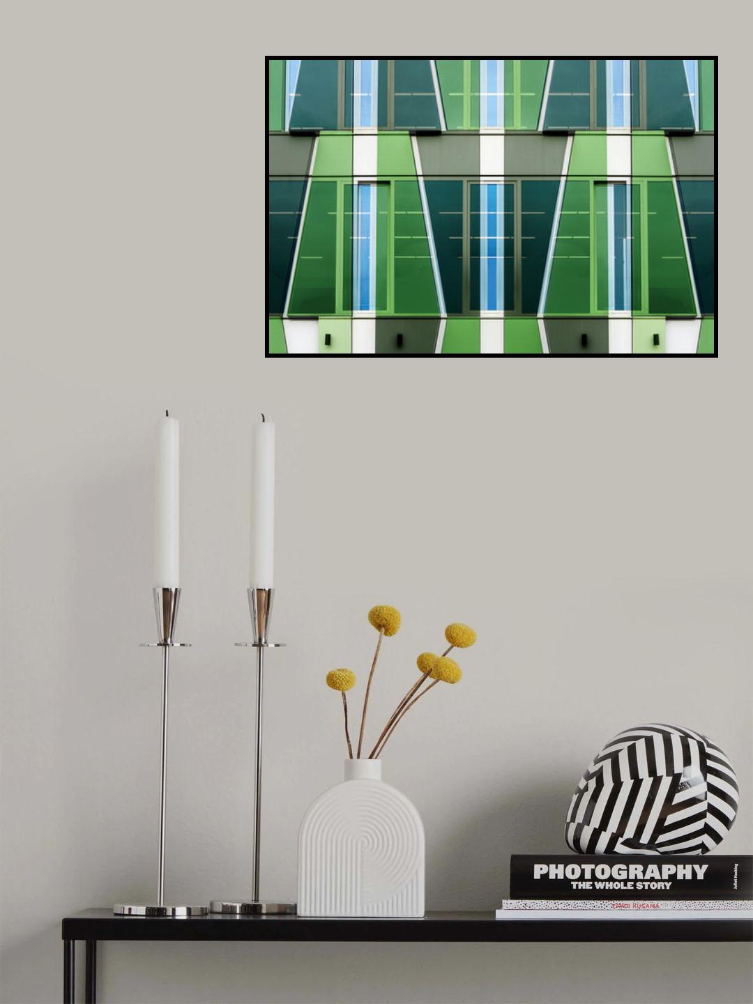 School view Poster och Canvastavla