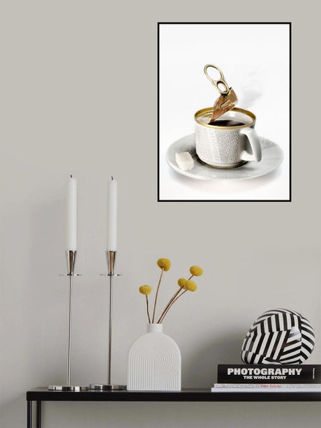 Canned Coffee Poster och Canvastavla