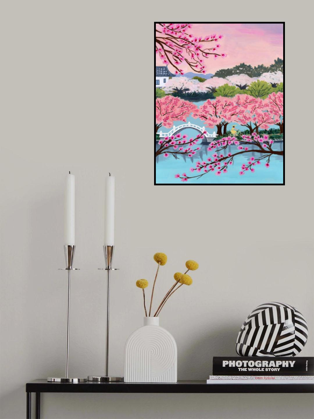 Blossom Ride Poster och Canvastavla