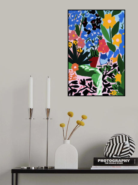 Flower Impressions No 2 Poster och Canvastavla