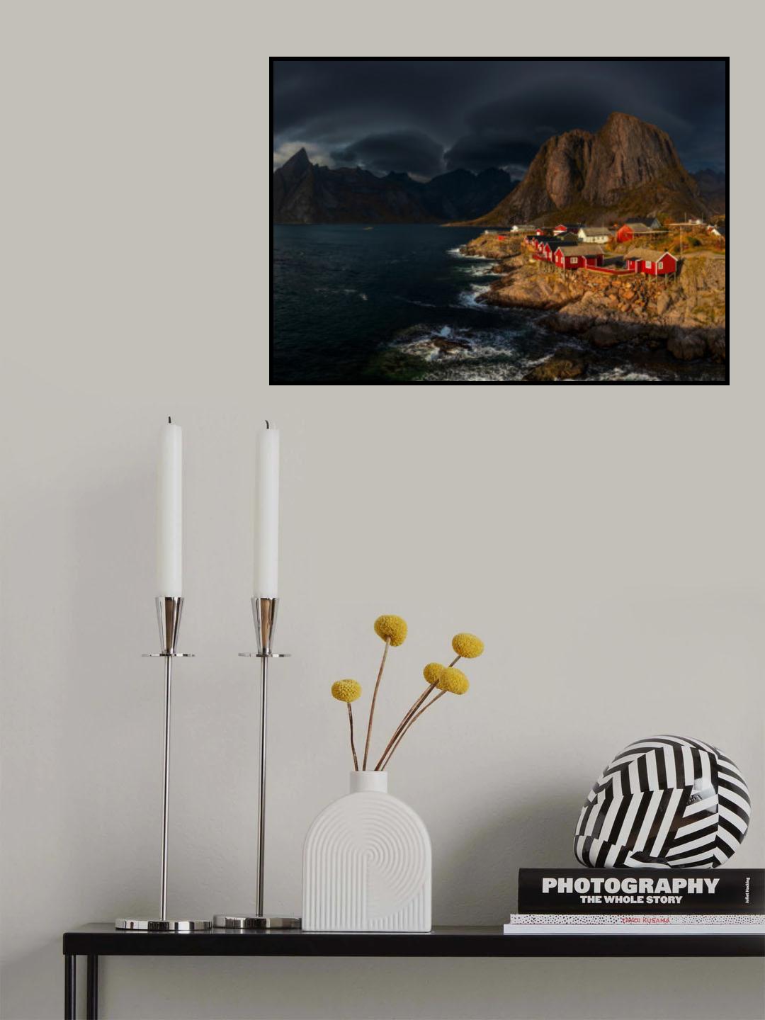 Hamnøy Poster och Canvastavla