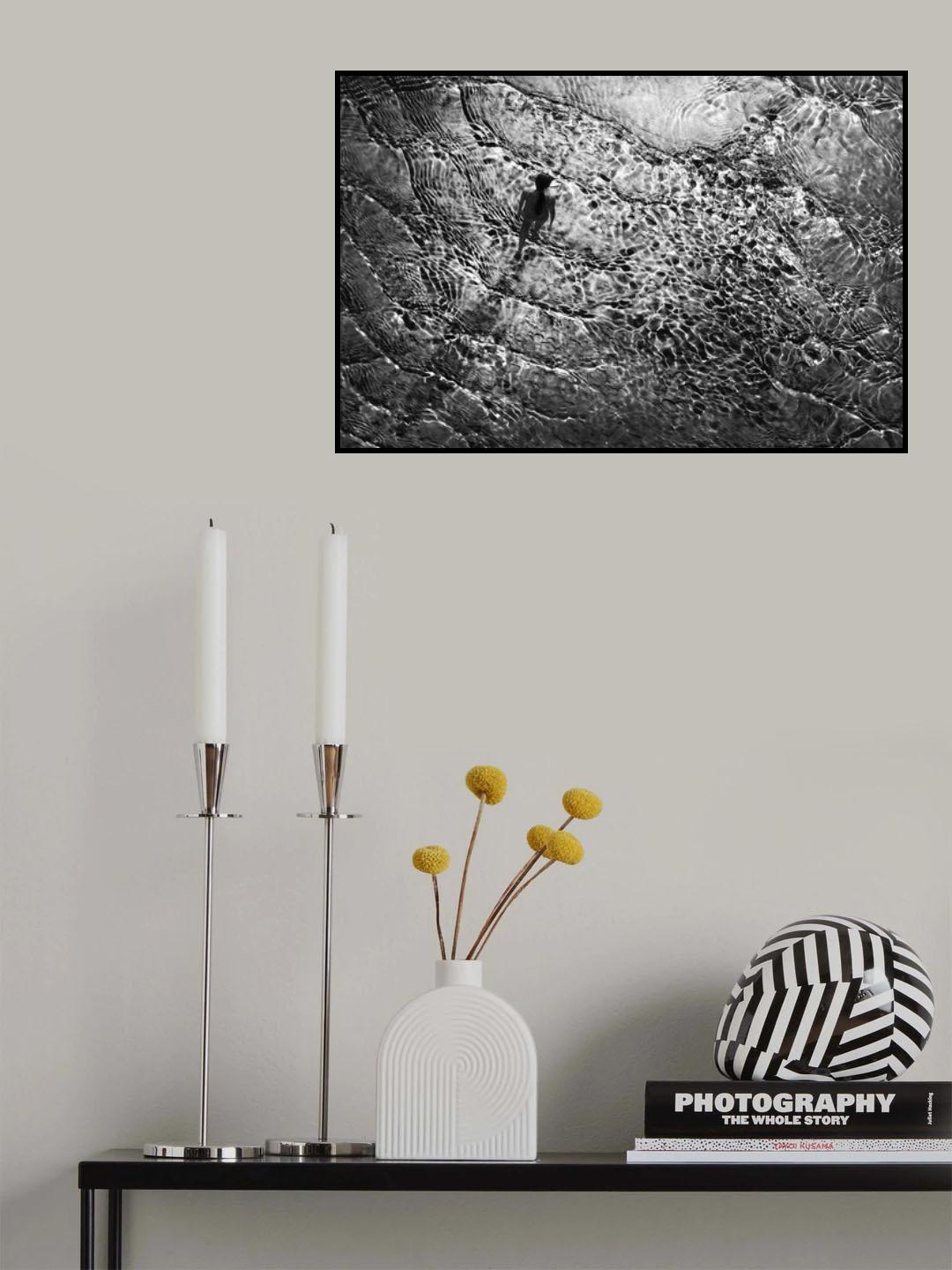 Down to the dynamic wave Poster och Canvastavla