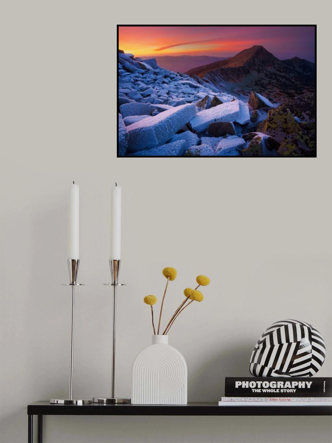 ice and fire Poster och Canvastavla