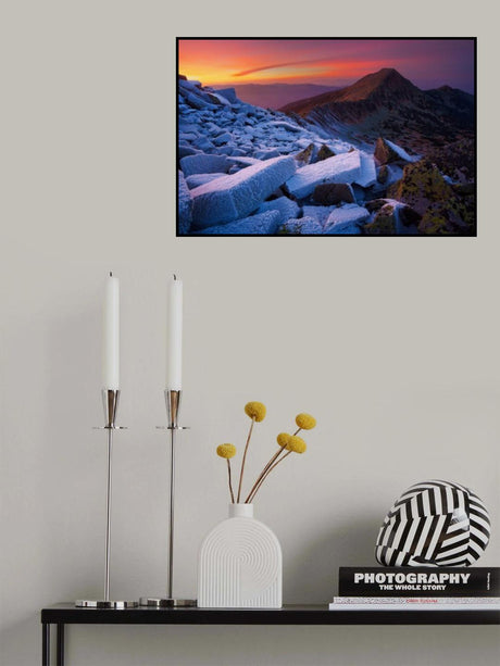 ice and fire Poster och Canvastavla
