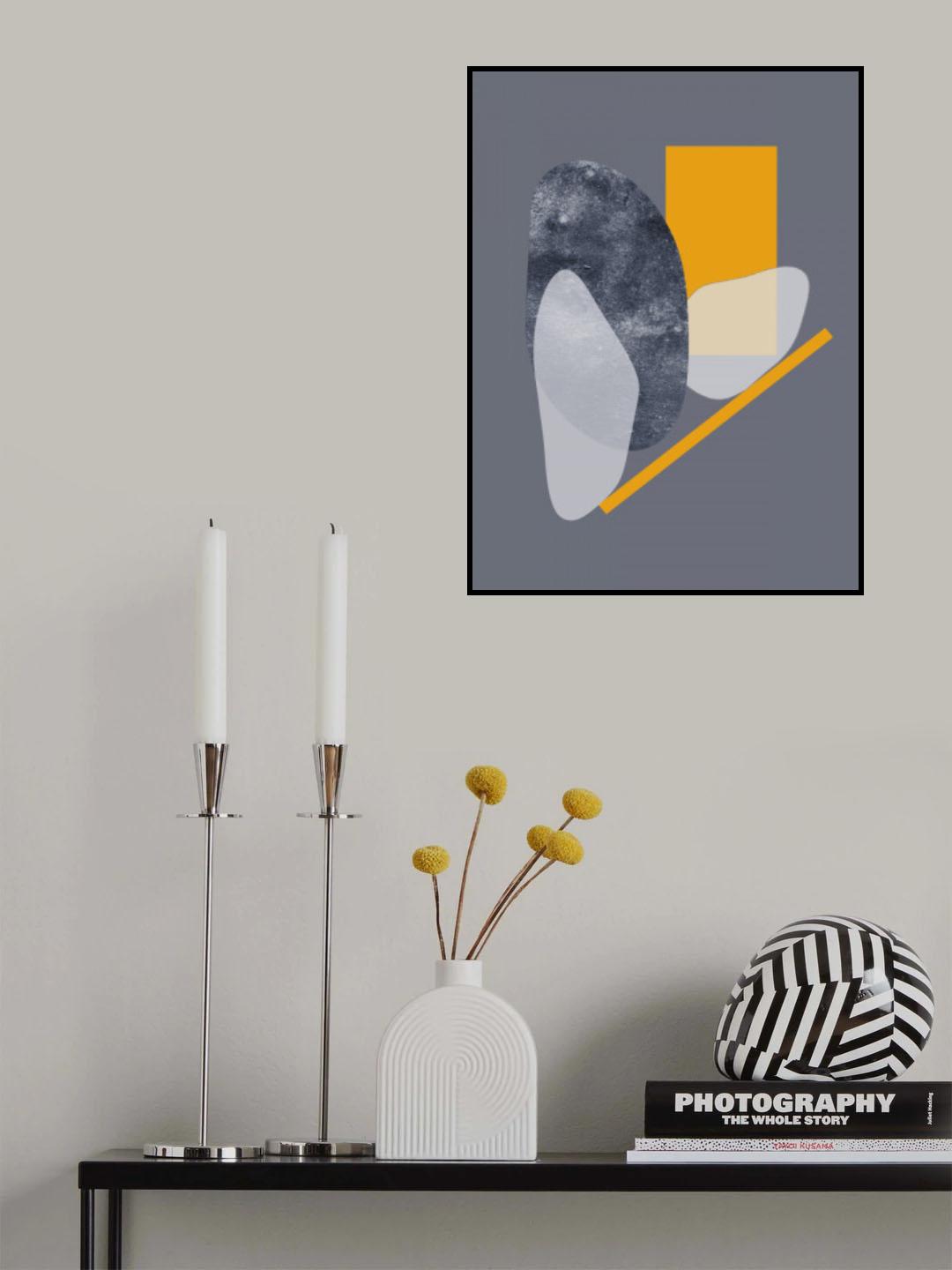 Geo Art 4 Poster och Canvastavla