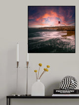 Portland Bill Lighthouse Poster och Canvastavla