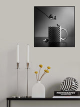 A cup of tea for the chess player Poster och Canvastavla