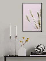 Bunny Grass Pink 02 Poster och Canvastavla