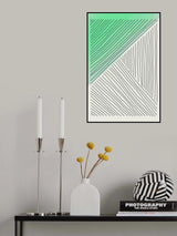 Green Minimalism #6 Poster och Canvastavla