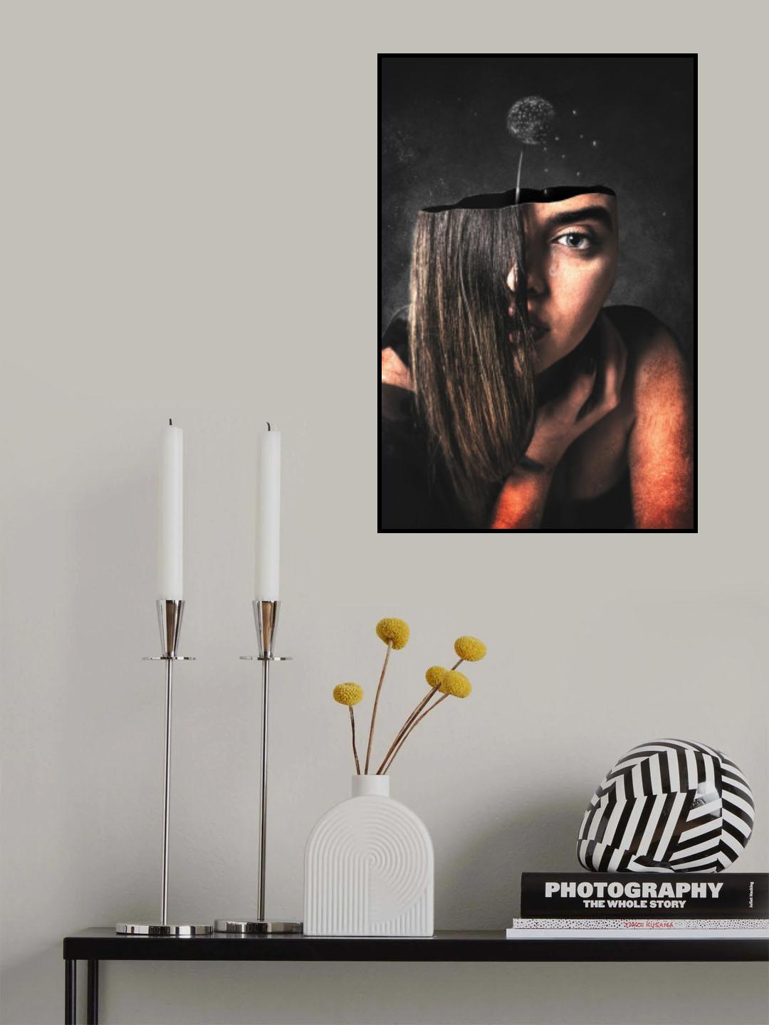Anxiety Poster och Canvastavla