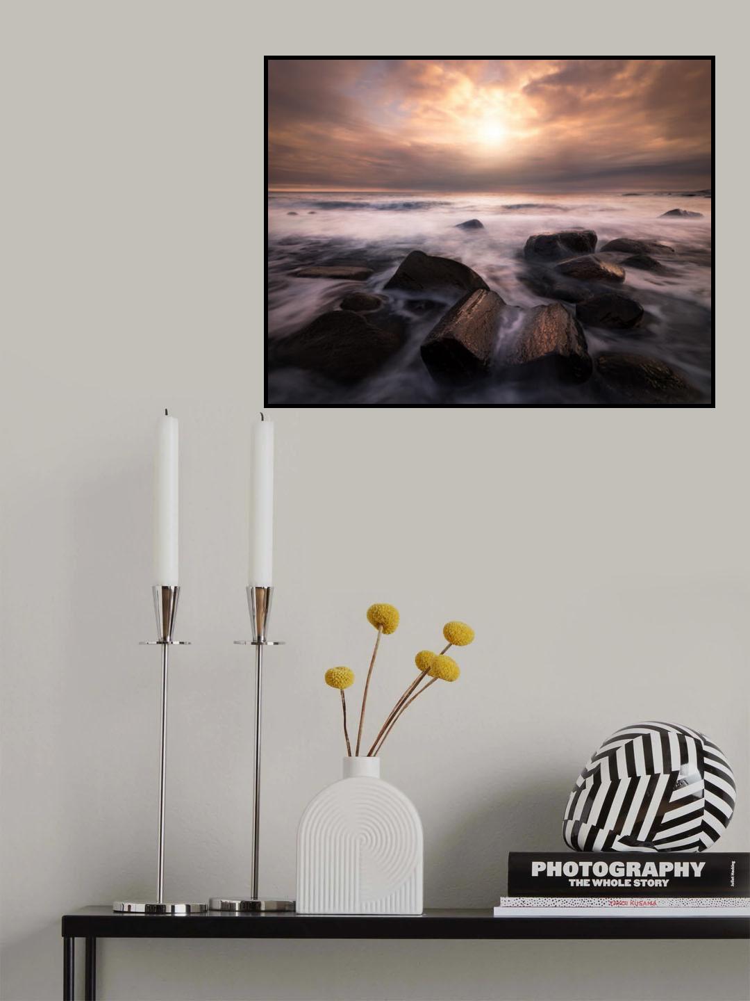 Ocean trance Poster och Canvastavla