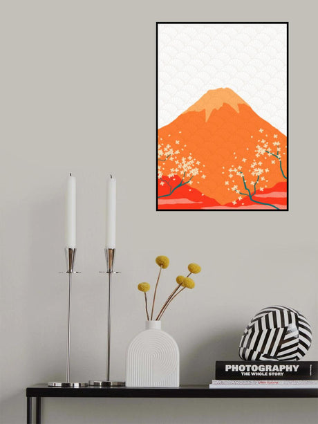 Sakura Warmth Poster och Canvastavla