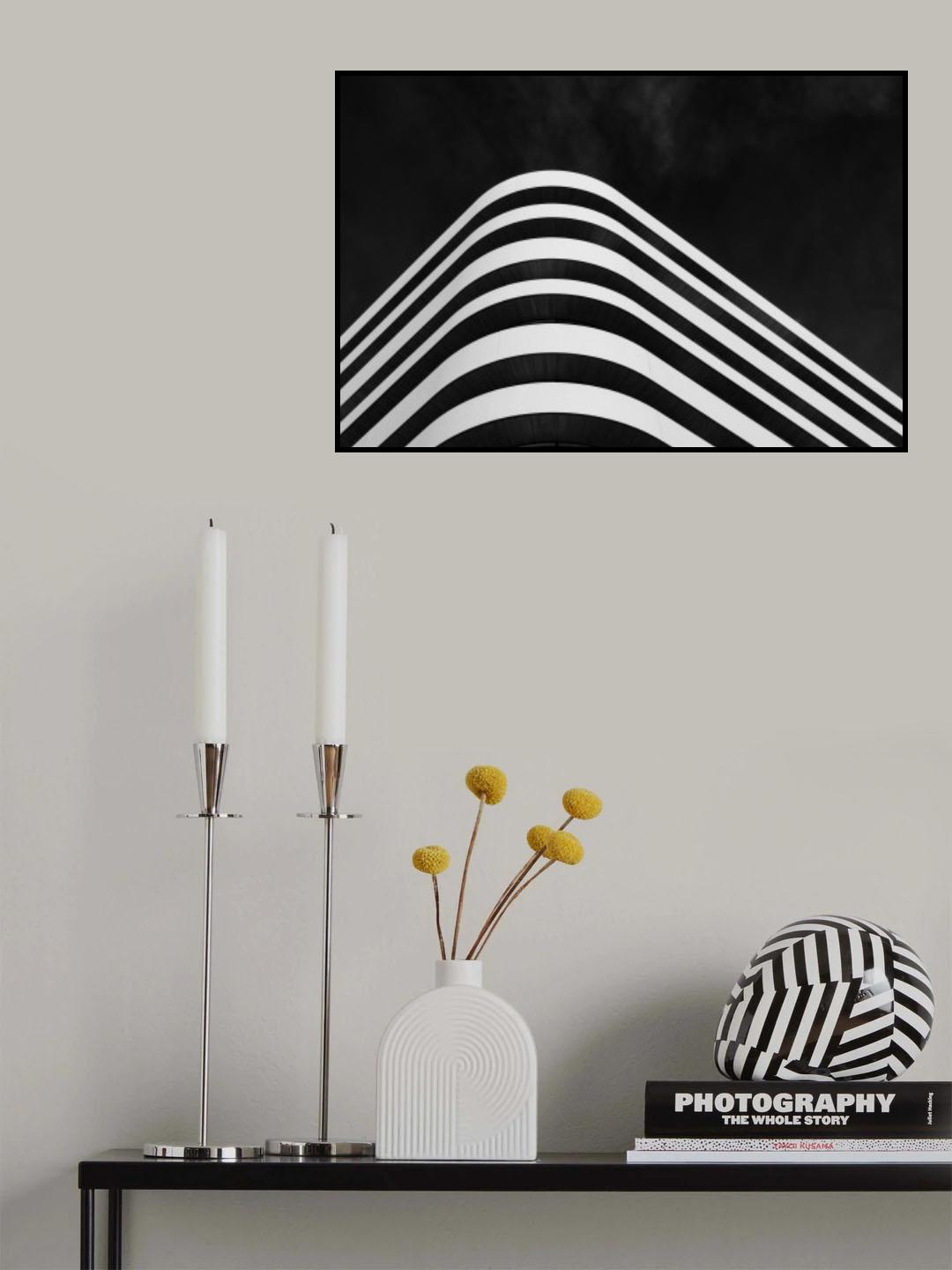 Sky Lines Poster och Canvastavla