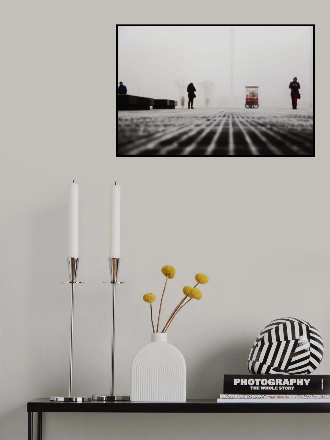 Bir bilinmeyenli hayat expresi Poster och Canvastavla