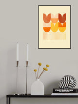 Spring Mid Rhapsody Orange 1 Poster och Canvastavla