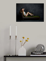 Bea on the couch Poster och Canvastavla