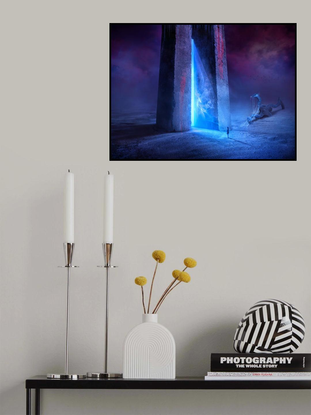 Time Gate Poster och Canvastavla