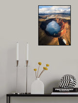 Colorful lakes of the Highlands - Iceland Poster och Canvastavla