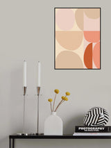 Mid Century Pastel 16 Poster och Canvastavla