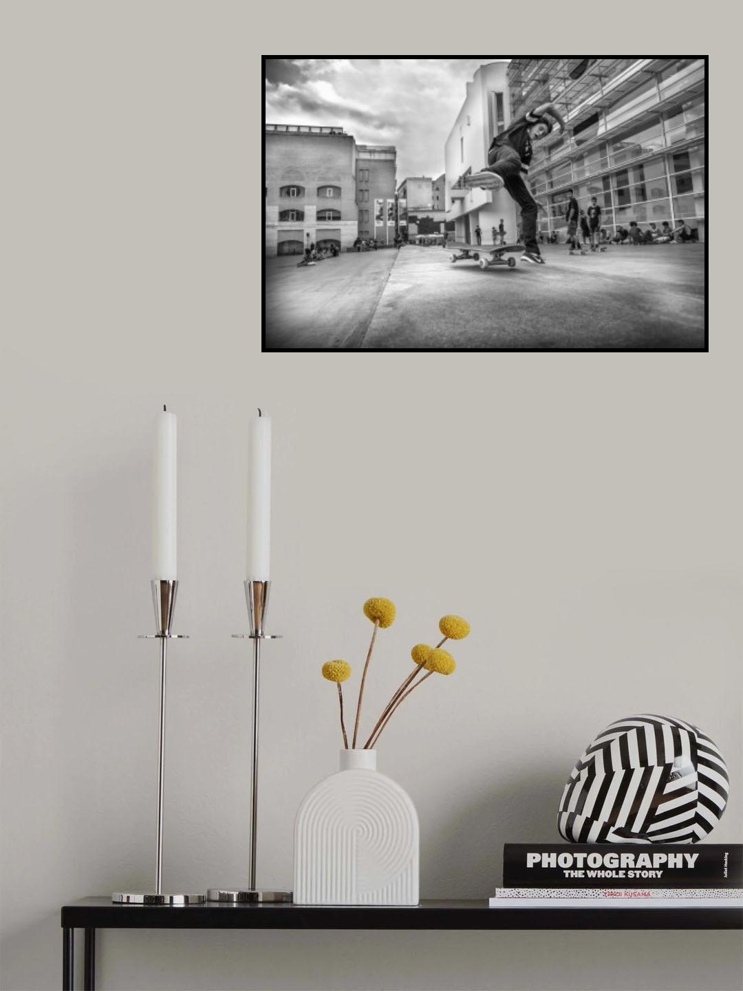 Skate on...me Poster och Canvastavla