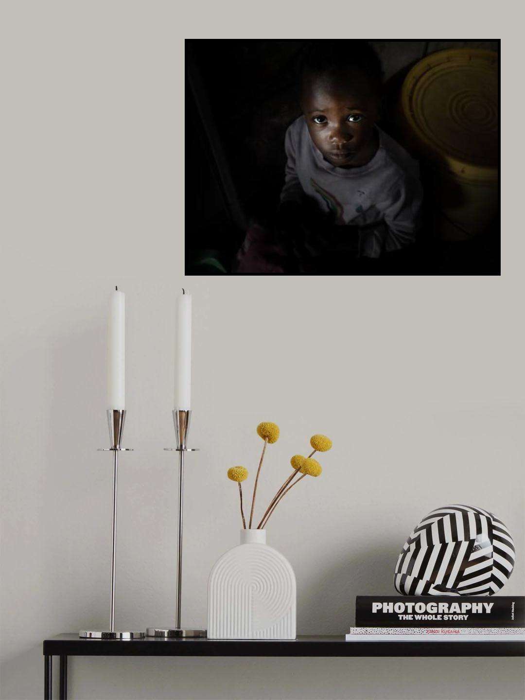 the strongest hope emerges from darkness Poster och Canvastavla