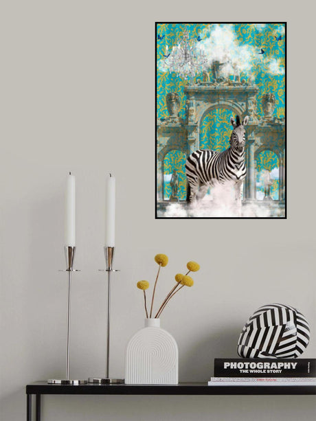 Zebra Adventures Poster och Canvastavla