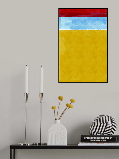 Minimal Watercolor #4 Poster och Canvastavla