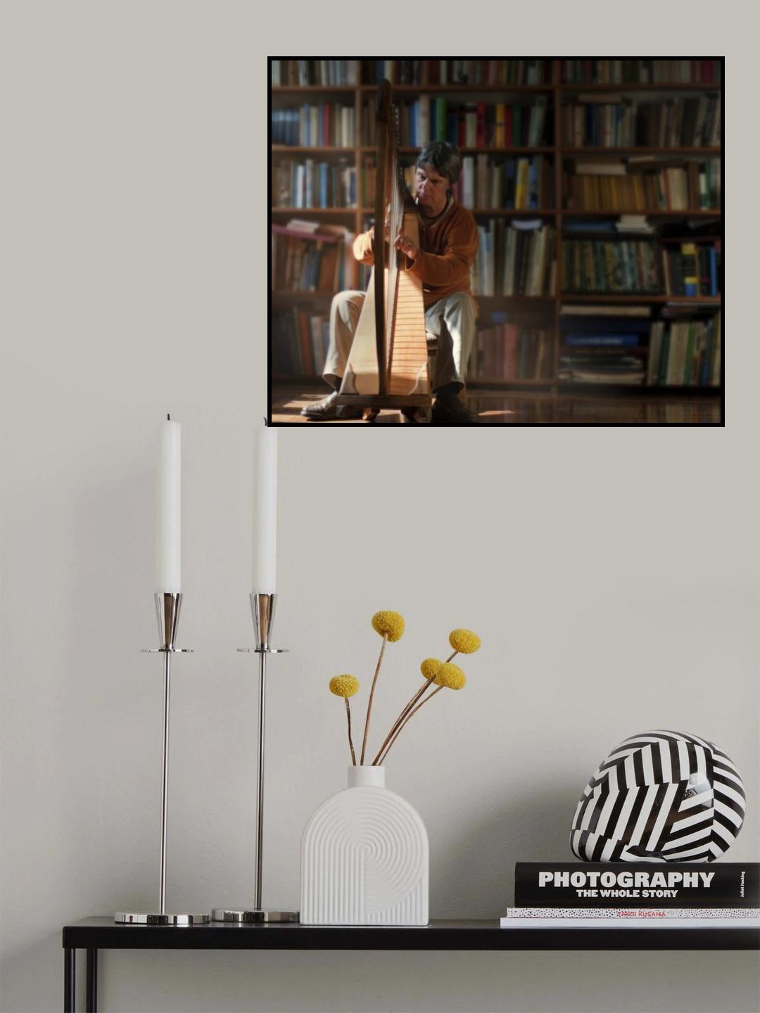 harpist Poster och Canvastavla