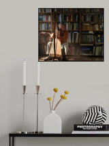 harpist Poster och Canvastavla