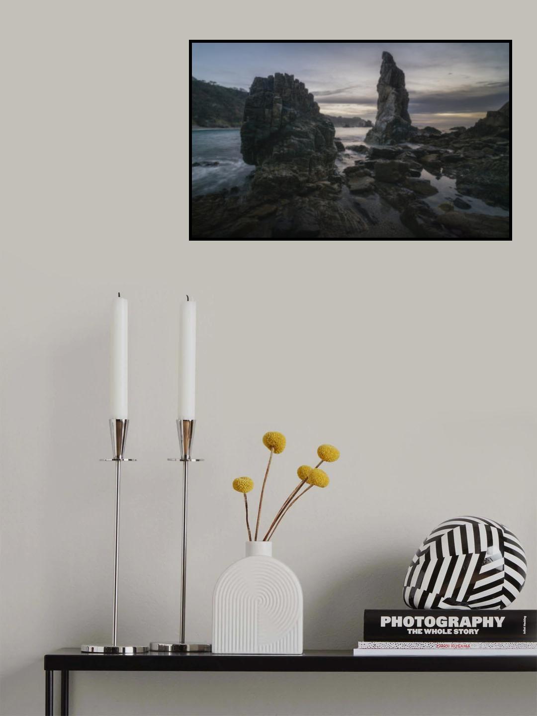 Dramatic silence. Poster och Canvastavla