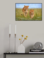 Mother &amp; son Poster och Canvastavla